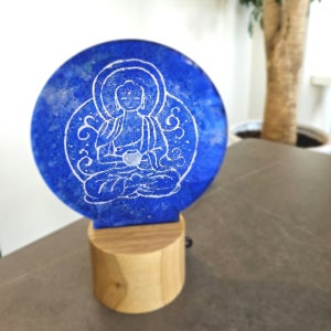 부처님 LED조명등 명상등 수면등 기도소품 불교굿즈, 붓띠