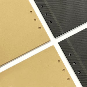 초음파앨범 포토인생 네컷 속지 접착식 A5 6공 흑백, 육오빠