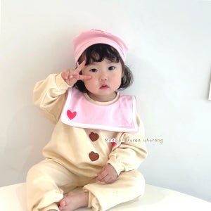 봄봄봄 봄나들이세트(슈트+위그밴드or상하복+베레모), 유호랑