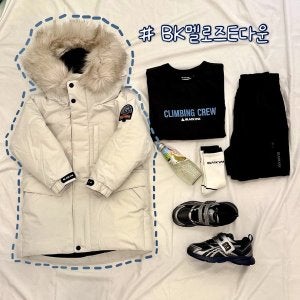 [신세계백화점]블랙야크키즈 (신세계센텀점)역시즌 한겨울 해비다운 BK멜로즈E다운자켓정상가329000원