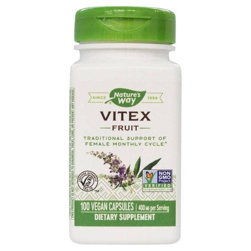 <b>Nature’s Way</b> Vitex 과일 식물성 캡슐 100개 678246