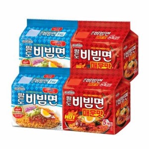 팔도 비빔면 혼합 20개입 (비빔면 10개입 + 비빔면 매운맛 10개입)