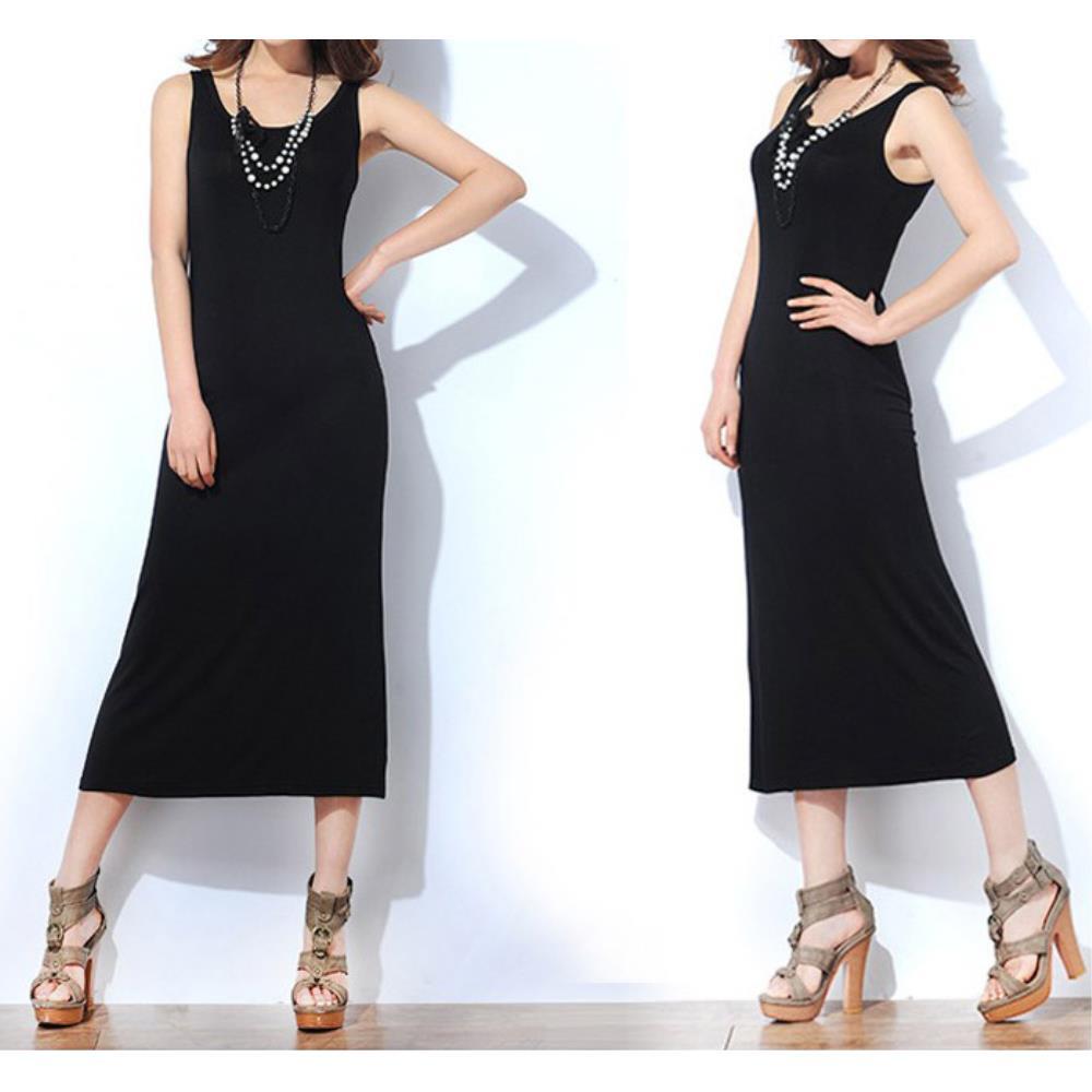 여름 휴가철 바캉스 비치 롱 원피스 30대 이쁜 여행 차콜