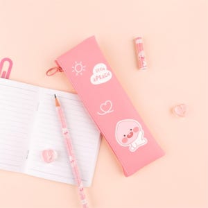 [카카오프렌즈] 카카오 리틀프렌즈 러블리 미니 플랫 펜슬케이스 어피치