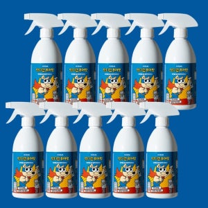 [반려동물 살균·탈취제] 펫디랩 퓨어핏 살균 탈취제 500ml x 10개