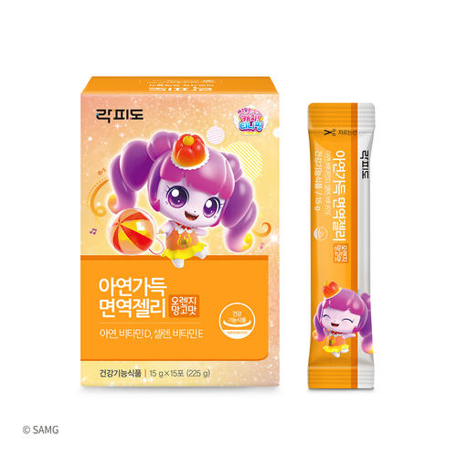 락피도 캐치티니핑 <b>시즌</b>4 <b>아연</b>가득 면역젤리 15포 1개
