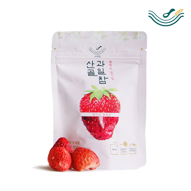 에코맘의 산골이유식 산골과일참 딸기 성분 분석