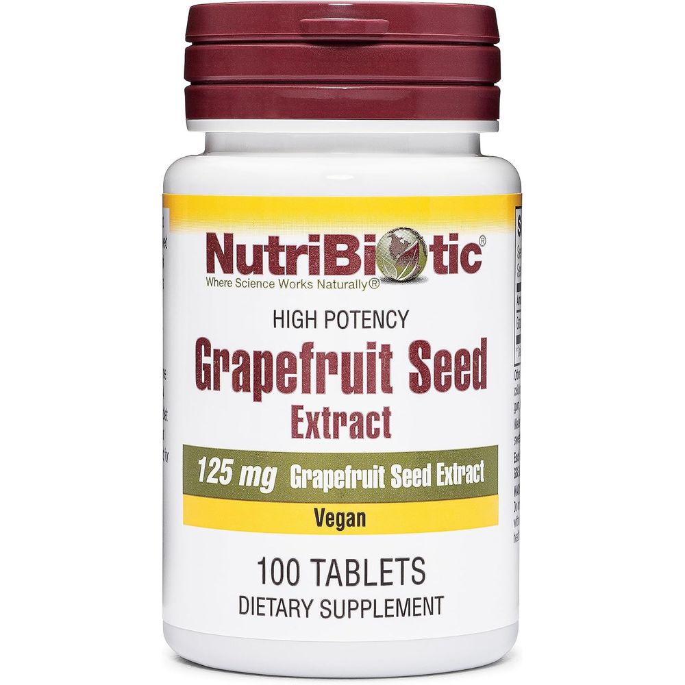 뉴트리바이오틱 그래이프<b>프룻 씨드</b> <b>125mg</b> 정제 100개 비건  100정  1개