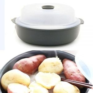 전자렌지냄비 전자레인지용찜기 미니냄비 전자렌지용 냄비 다용도 실리콘 용기 찜기 전자렌지요리