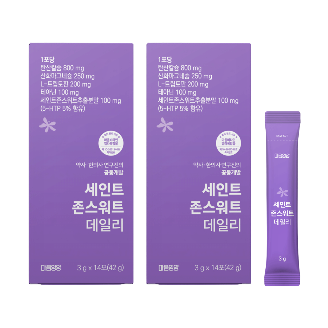 마음영양 <b>세인트존스워트</b> 데일리  28g  2박스
