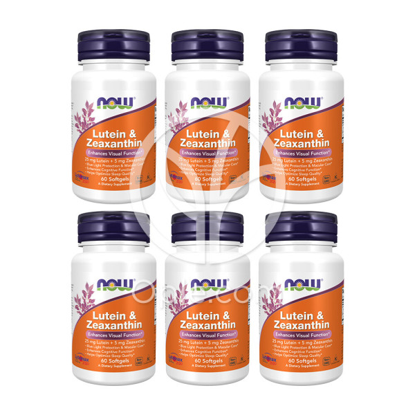 <b>나우푸드</b> 6개 루테인 <b>지아잔틴</b> 제아잔틴 60 소프트젤 <b>Now Foods</b>