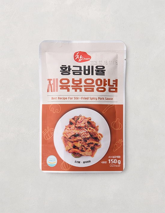 참소스 황금비율제육볶음양념 성분 분석