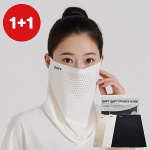 세이피 세이피 1+1 자외선차단 야외활동 스포츠용 냉감 쿨 기능성 마스크 1매입 2개이상 구매시 500원할인