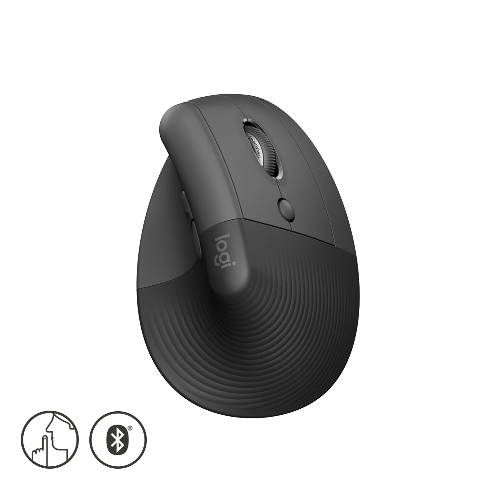 로지텍 LIFT 무선 마우스 정품, 그래파이트