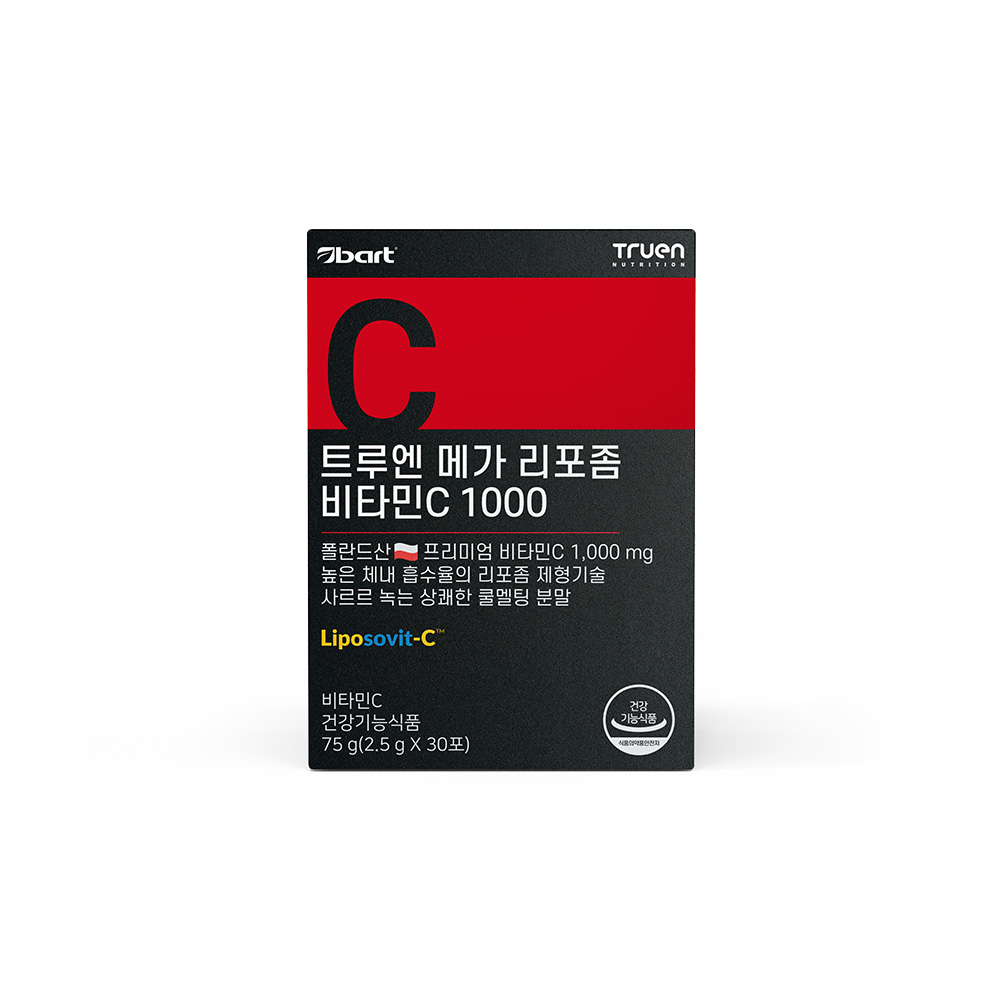 트루엔 메가 리포좀 <b>비타민C</b> 2.5g x 30포, 1개