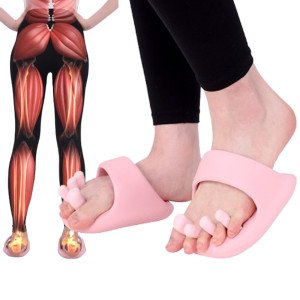 발바로 근력 스텝퍼 발가락 스트레칭 운동 발바닥 지압 슬리퍼 1세트