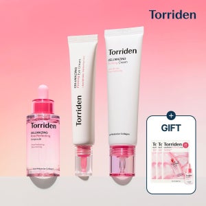 토리든 [3종세트] 셀메이징 모공앰플 30ml+탄력 크림 60ml+아이크림 30ml+(모공 탄력 마스크 3매+모공앰플 10ml 증정)