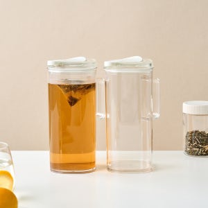 [모던하우스]원터치 오픈 트라이탄 냉장고 물병 1.2L 2P세트 크림 KC0225001