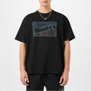 Pleasures 박스 로고 티셔츠