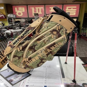 한정판 SUNNY LANDS CAMO 스탠드 캐디백