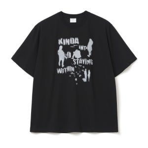 [아노블리어] 킨다 그런지 티셔츠 [블랙] AKH02T19DMC
