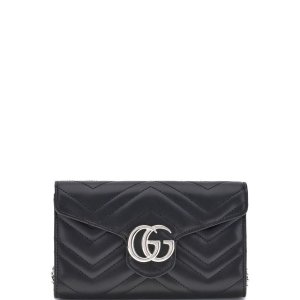 구찌 GG Marmont Wallet with Chain 837745AAET81000 837745AAET81000