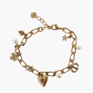 디올 참 팔찌 Brass LUCKY CHARM Bracelet 689458