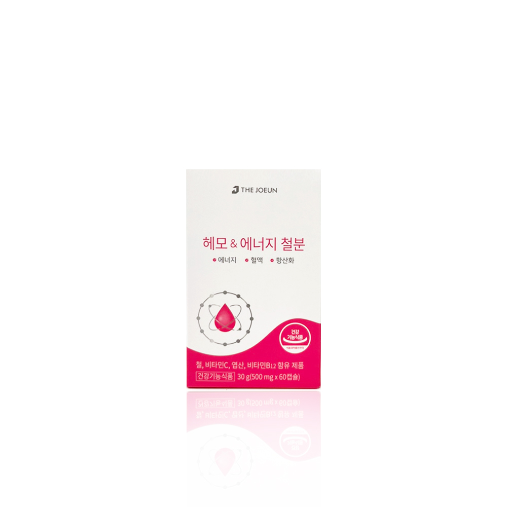 더좋은 헤모 앤 에너지 철분 500mg x 60캡슐, 1개
