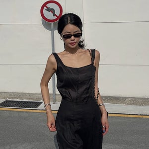 [단독진행] 베일 린넨 민소매