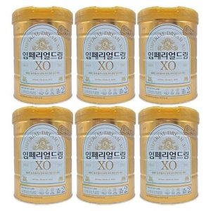 남양 임페리얼XO 분유 2단계 800g x 6캔  HIS