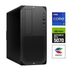 HP Z2 G9 4N3U8AV 워크스테이션 i9-14900K 램128GB SSD 4TB RTX5070 윈도우11 프로