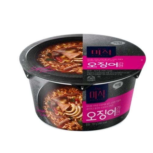산업 The미식 오징어 라면 컵