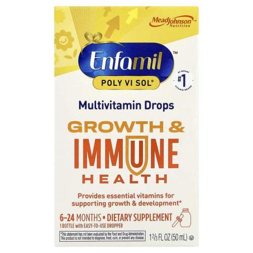 <b>Enfamil</b> Poly-Vi-Sol <b>종합비타민</b> 드롭 624개월 50ml1 23fl oz