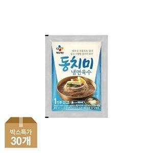 CJ제일제당 CJ제일제당 T 동치미 냉면육수 300g x30개