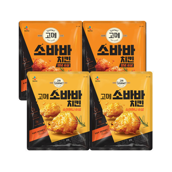 Gourmet 고메 소바바치킨 양념 순살 제품 이미지