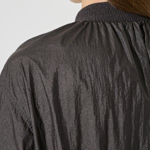 [LANVIN COLLECTION] 크링클 플리티드 헴 드로우스트링 점퍼 / LC2F7WOT704W_DG