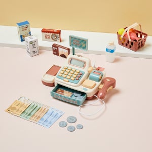 [모던하우스]미니마트 놀며 배우는 리얼 계산대놀이 (24종) PY0324015