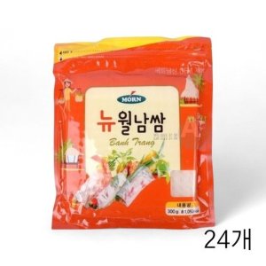 몬 뉴월남쌈 16cm 사각 300g X 24개 라이스페이퍼 월남쌈피 베트남쌈 라이스페퍼 월남쌈페이퍼
