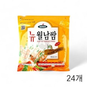 몬 뉴월남쌈 22cm 원형 500g X 24개 라이스페이퍼 월남쌈피 베트남쌈 라이스페퍼 월남쌈페이퍼