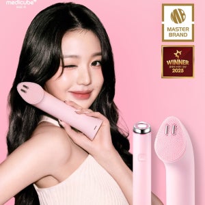 [장원영 클렌저] 부스터 진동 클렌저 (미니 플러스 + 클렌징 헤드 SET)