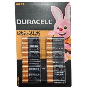듀라셀 알카라인건전지AA (1.5V) 40개입