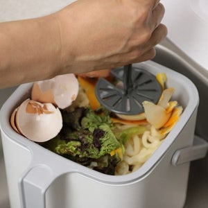 [히키스] 주방 음식물 위생관리 쓰레기통 수분제거 탈수 누름이