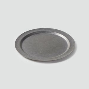 [자주] 빈티지 스텐 접시 20.5cm - 투명 (J70N9013244)