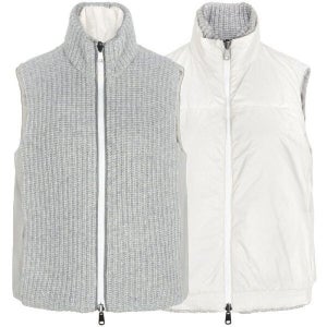 [브루넬로쿠치넬리] [명품] 리버시블 니트 패딩 베스트 M52570006 CZK31
