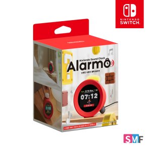 [온라인 공식판매처 에스엠퓨처스] 닌텐도 사운드 클록 알라모(Alarmo) 시계 자명종  1개