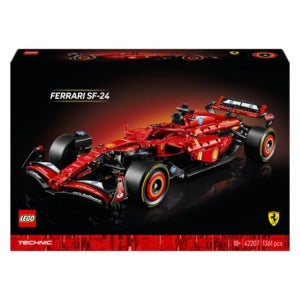 레고 42207 테크닉 Ferrari SF 24 F1 레이스 카 혼합색상 1개