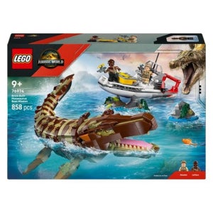 레고 쥬라기월드 76974 브릭 조립식 모사사우루스 보트 미션 혼합색상 1개