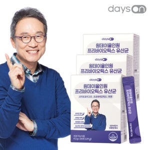 [데이즈온] 원데이 올인원 프리바이오틱스 유산균 3박스