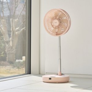 [(주)한경희생활과학]한경희 무선 폴더블 팬큘레이터 핑크 1세트(HEEF-D901PK)