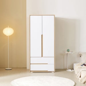 동서가구 밀크 2서랍 옷장 800 일반형 DF926536